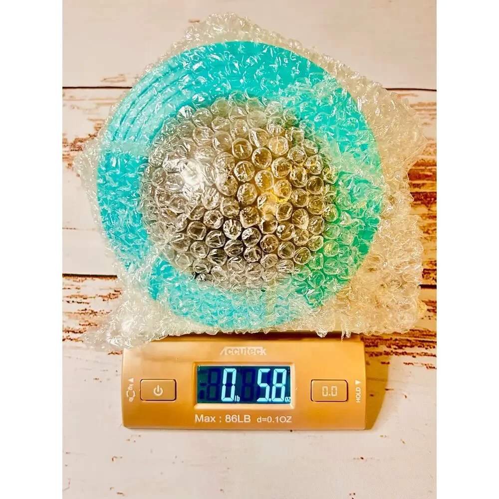 Interactive Dog Puzzle Toy Treat Dispenser Slow Feeder Turquoise